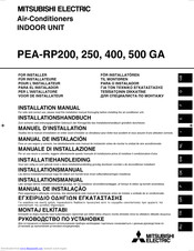 Mitsubishi Electric PEA-RP400 GA Installation Manual