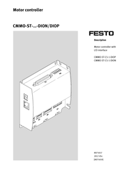 Festo CMMO-ST-C5-1-DIOP 1512316 Drive control unit and cable TN8001373 CMM0