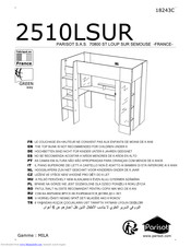 PARISOT 2510LSUR Instructions For Use Manual