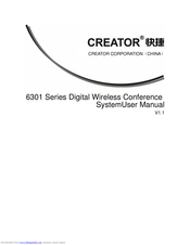 Creator WIFI6301 User Manual