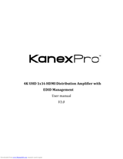KanexPro HDSP164K User Manual