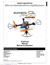 ACME zoopa Q 400 HUNTER Manual