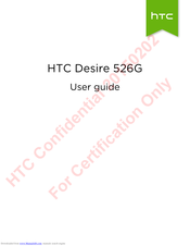 HTC DESIRE 526G User Manual