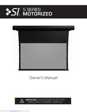 SI 5 SERIES Owner's Manual