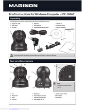 MAGINON IPC-100AC Brief Instructions For Windows-Computer