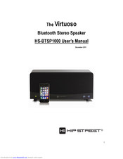 Hip Street Virtuoso HS-BTSP1000 User Manual