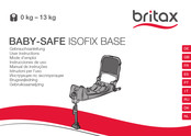 Britax BABY-SAFE ISOFIX BASE User Instructions