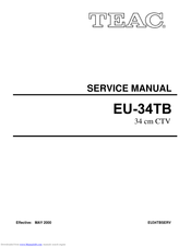 Teac EU-34TB Service Manual