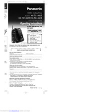Panasonic KX-TC1461B - Cordless Telephone Operating Instructions Manual