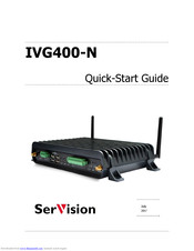 SerVision IVG400-N Quick Start Manual