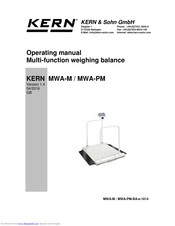 KERN MWA-PM Operating Manual