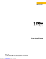 Fluke 9190A Operator's Manual