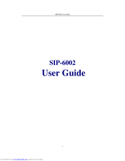 hybsys SIP-6002 User Manual