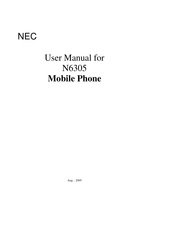 NEC N6305 User Manual
