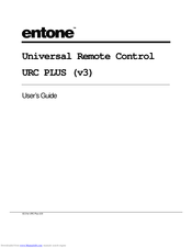 Entone URC plus User Manual