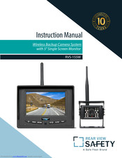 Rear view safety RVS-155W Instruction Manual
