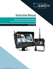 Rear view safety RVS-4CAM Instruction Manual