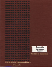 Marantz 2235B Handbook Of Instructions