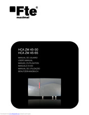 FTE HCA ZM 45-30 User Manual