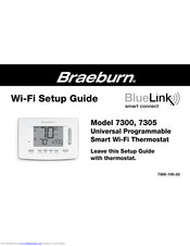 Braeburn 7305 Setup Manual