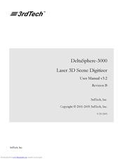 3rdTech DeltaSphere-3000 User Manual
