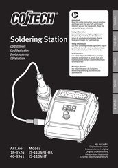 CO/Tech JS-1104HT Instruction Manual
