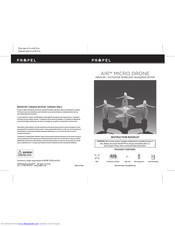 Propel Trampolines AIR MICRO DRONE Instruction Booklet