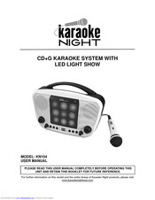 Karaoke Night KN104 User Manual