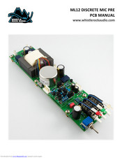 Whistle rock audio ML12 Manual