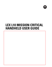 Motorola LEX L10 Manual