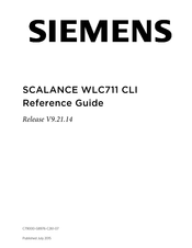 Siemens scalance WLC711 Reference Manual
