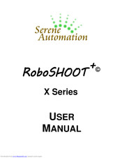 RoboSHOOT MX-20, MX-15, RX-20, ad RX-15 User Manual