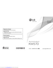 LG KM570 User Manual