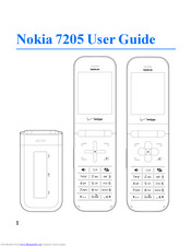 Nokia INTRIGUE 7205 User Manual