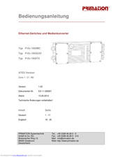 Primation P-Ex 1003GX2 User Manual