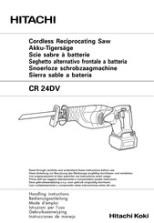 Hitachi CR 24DV Handling Instructions Manual