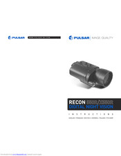 Recon X550R Instructions Manual
