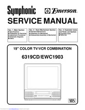 Symphonic 6319CD/EWC1903 Service Manual