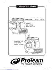 ProTeam ProBlitz 1071320 Manual
