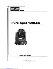BSL Pure Spot 120LED User Manual