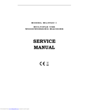 ADENDORFF ML392CI Service Manual