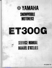 Yamaha ET300G Service Manual