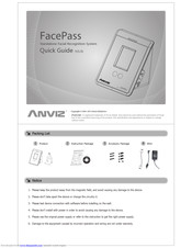 Anviz FacePass Quick Manual