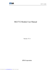 Zte mg3732 User Manual