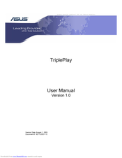 Asus TriplePlay User Manual