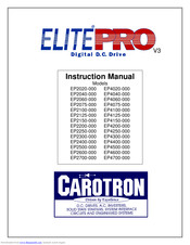 Carotron EP4100-000 Instruction Manual