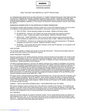 Broadcast Electronics AM-5E User Manual