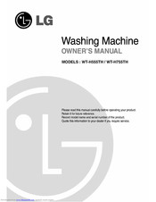 LG WT-H755TH Owner's Manual