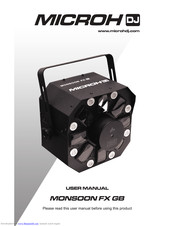 MicrohDJ Monsoon FX GB User Manual