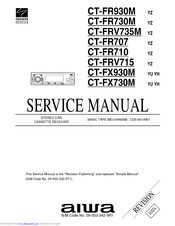 Aiwa CT-FR707 Service Manual